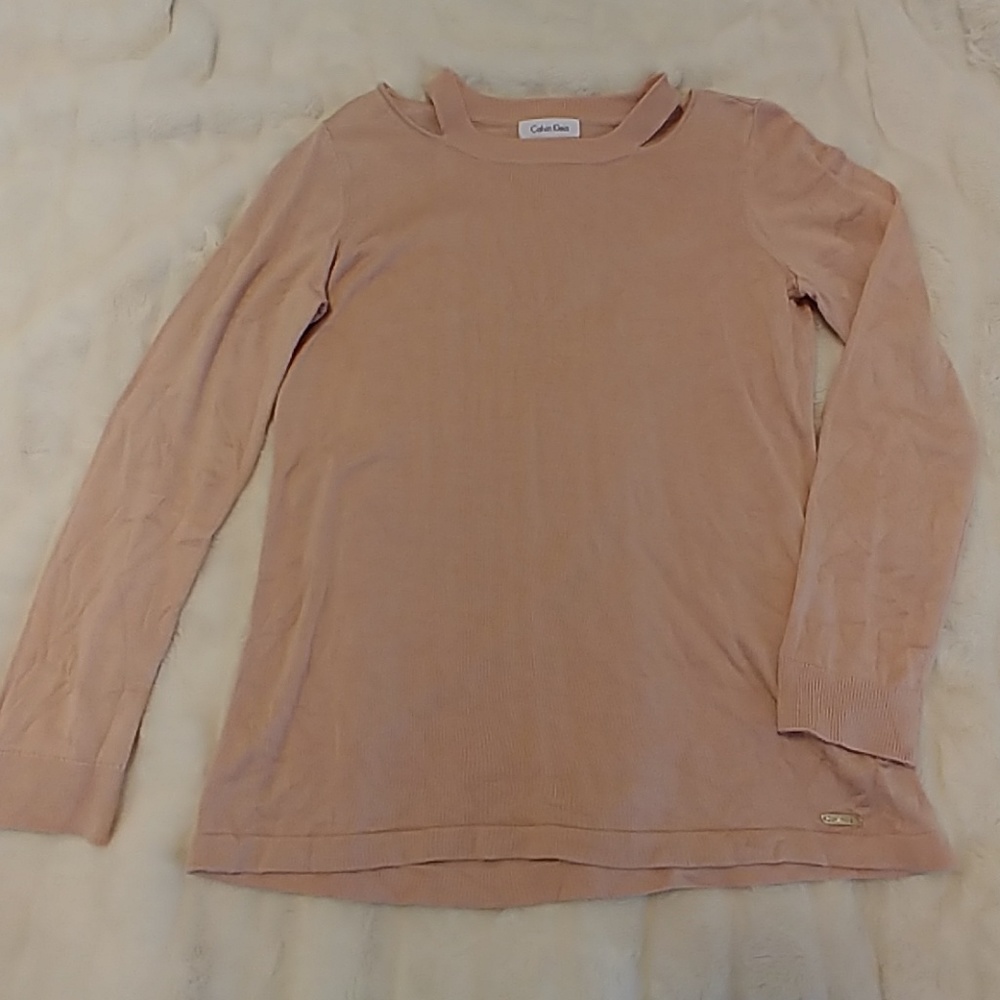 Calvin Klein pink sweater